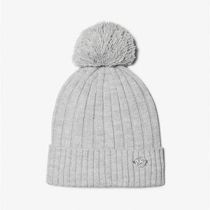 Michael Kors Pom-Pom Knit Beanie